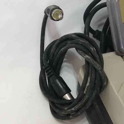 Vintage Hitex TV games console with 2 controllers - not tested