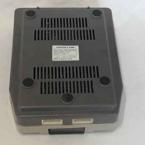 Vintage Hitex TV games console with 2 controllers - not tested