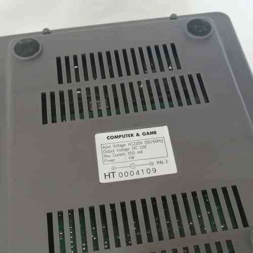 Vintage Hitex TV games console with 2 controllers - not tested