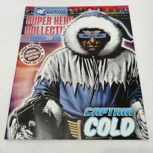 Eaglemoss DC Comics Super Hero collection #30 - Captain Cold figurine with magazine
