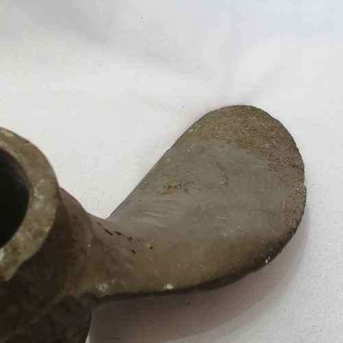 Antique brass boat propeller