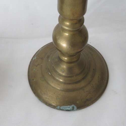 Vintage brass balancing scale - Height 41 cm