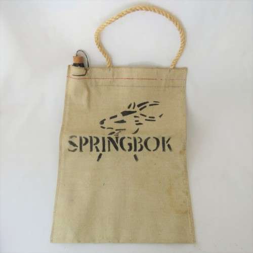 Springbok canvas water bag - 36,5 x 27 cm