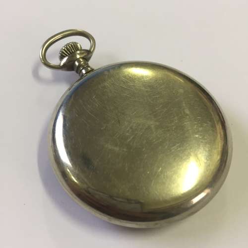 Antique 1903 Elgin pocketwatch in silveroid case - serial 14370036 - open face - working