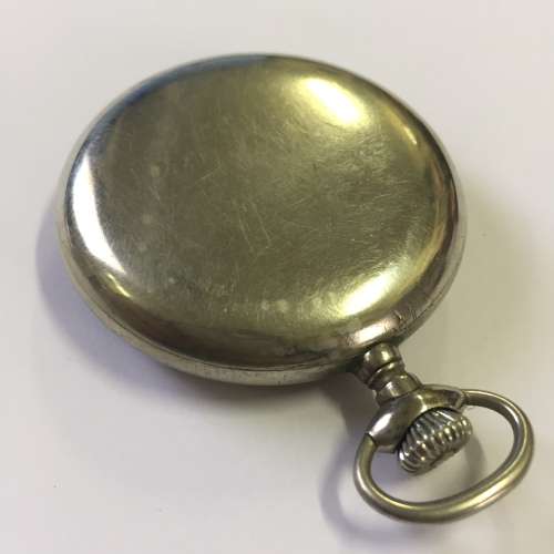 Antique 1903 Elgin pocketwatch in silveroid case - serial 14370036 - open face - working