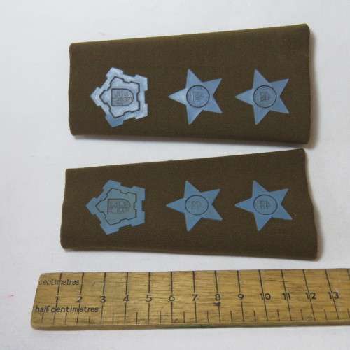 Pair of SA Air Force Colonel rank epaulettes