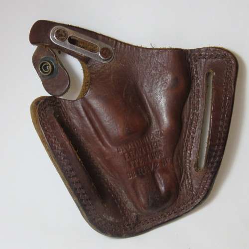 Leather Holster for 38 short Revolver