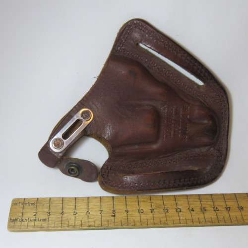 Leather Holster for 38 short Revolver