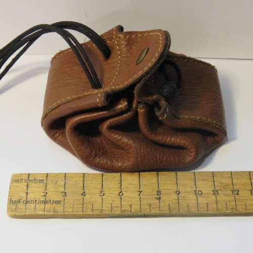 Vintage leather purse