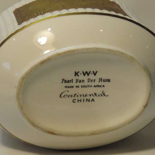Vintage KWV van der Hum vase - Made by Continental China