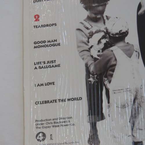 Vintage Vinyl Music Record LP 33 rpm Womack & Womack Conscience 1988 Island Records - ILPC519