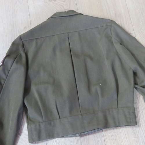 SADF Sergeant bunny jacket - Total back length 59 cm - Armpit to armpit 55 cm - Armpit to cuff 46 cm