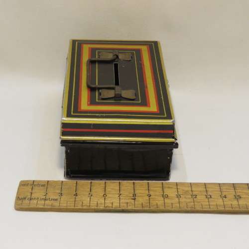 Vintage 1950`s Money Box with key