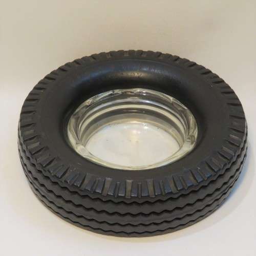 Vintage Firestone mini tyre ashtray