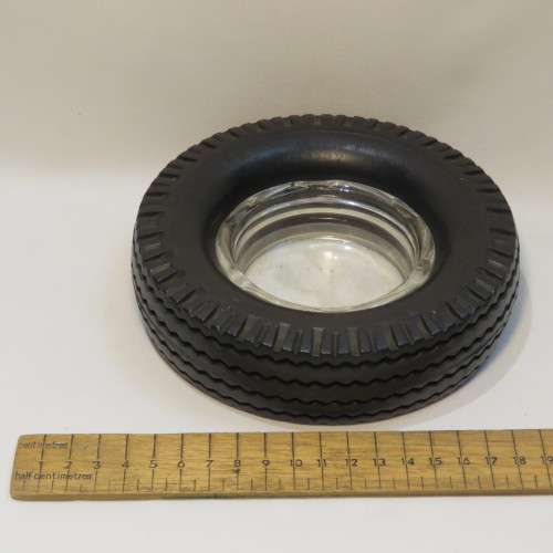 Vintage Firestone mini tyre ashtray