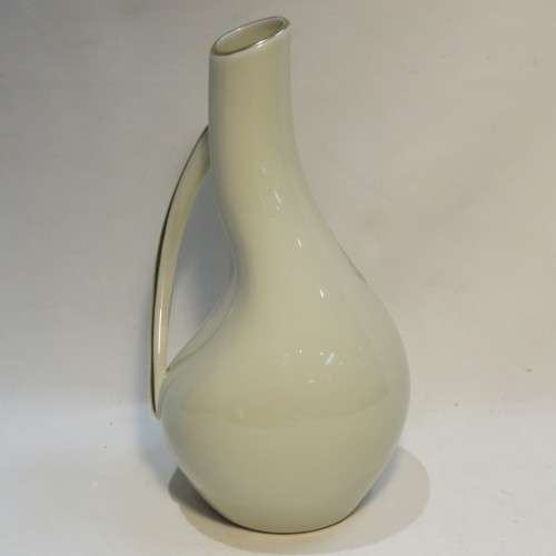 German handpainted art nouveau porcelain vase