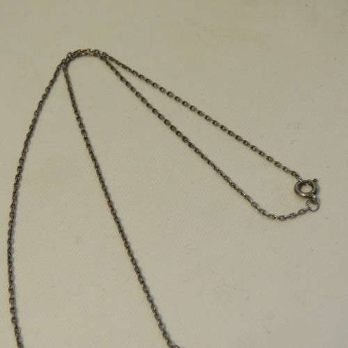 Silver 925 choker necklace with turquoise