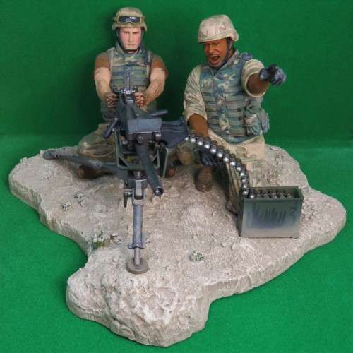 McFarlane Military US Army MK-19 Grenade launcher gunner and loader box set
