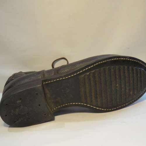 Pair of SADF leather boots - Size 285