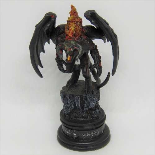 Lord of the Rings Chess - #33 Balrog Black Rook figurine