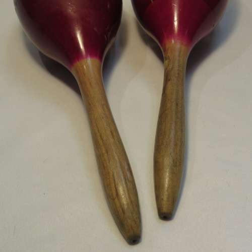 Pair of vintage Maracas - Rumba shakers