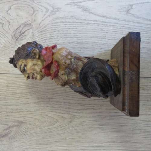 Shudehill Cowboy figurine - Polyresin on wood