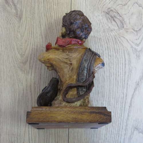 Shudehill Cowboy figurine - Polyresin on wood