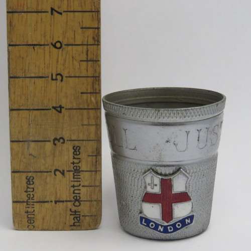 Just a thimble full shot glass