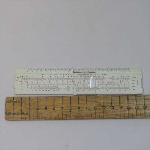 Faber-Castell 67/22 Business slide ruler in original sleeve