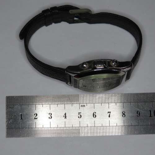 Mercedes-Benz Quartz Chronograph mens watch working - Fine scratch on glass