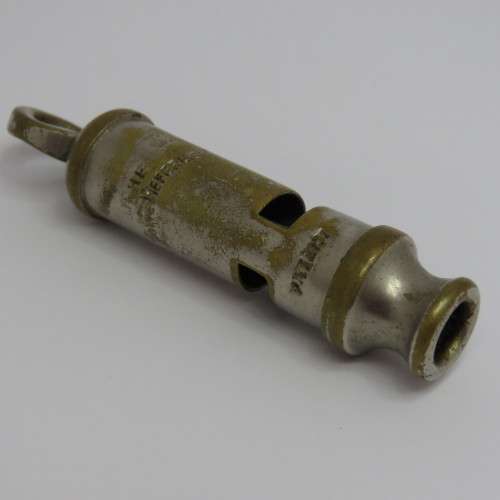 Vintage `The Home Referee` Patent Whistle