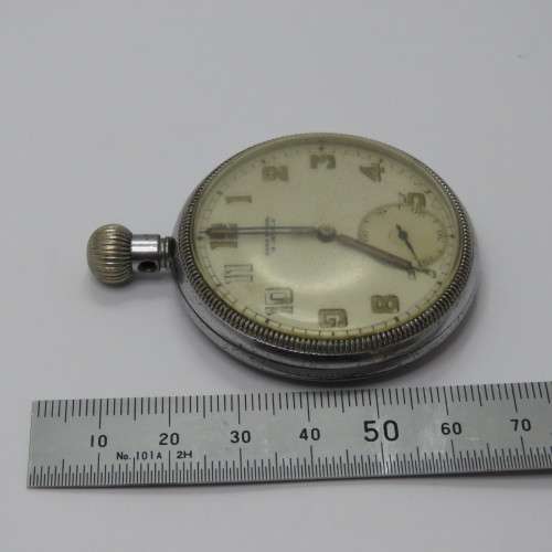 Vintage Union Special pocketwatch for spares - Not working - Balance wheel broken