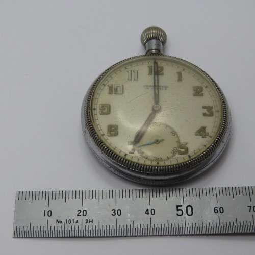 Vintage Union Special pocketwatch for spares - Not working - Balance wheel broken