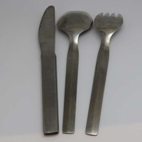 Old Stainless steel cutlery set Pikstel