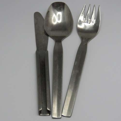 Old Stainless steel cutlery set Pikstel