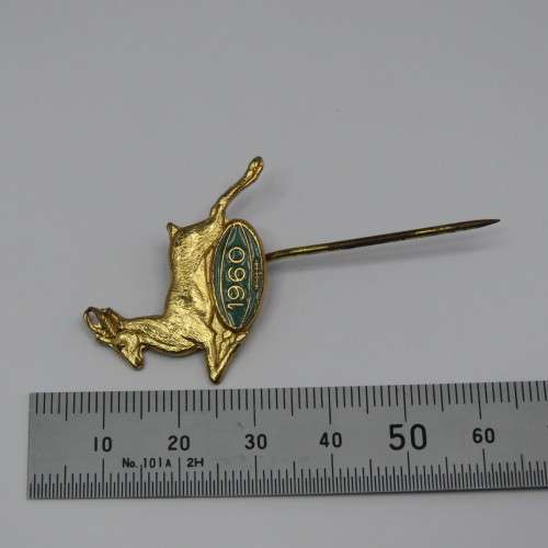 1960 Springbok Rugby pin badge
