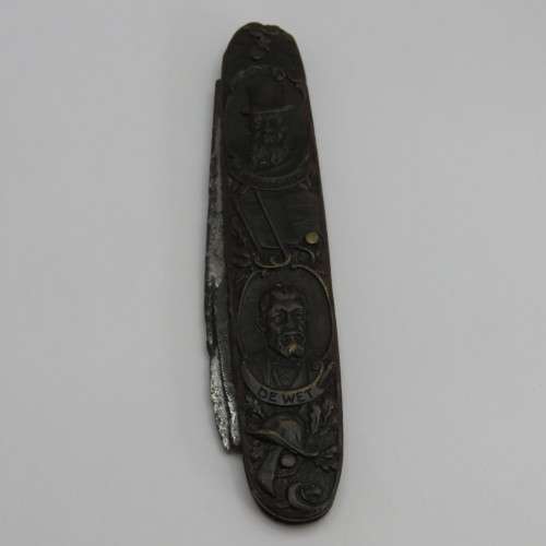 Well used Kruger and De Wet pocket knife