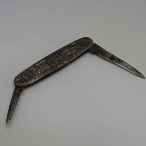 Kruger and De Wet pocket knife - Skiffman, Germany - Well used and missing corkscrew