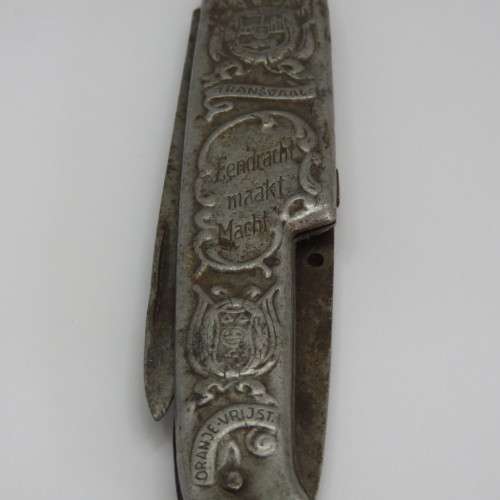 Kruger and De Wet pocket knife - Skiffman, Germany - Well used and missing corkscrew