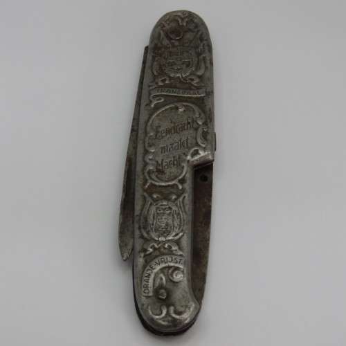 Kruger and De Wet pocket knife - Skiffman, Germany - Well used and missing corkscrew