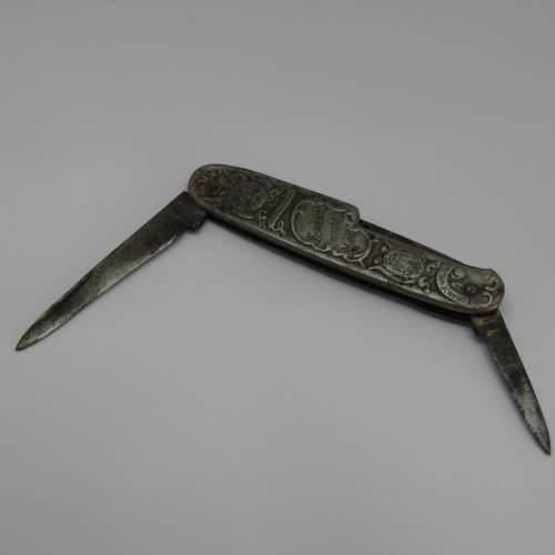 Kruger and De Wet pocket knife - Skiffman, Germany - Well used and missing corkscrew