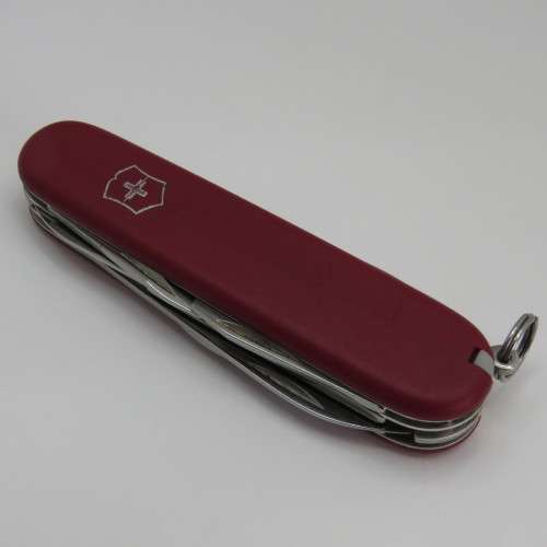 Victorinox pocket knife with leather pouch