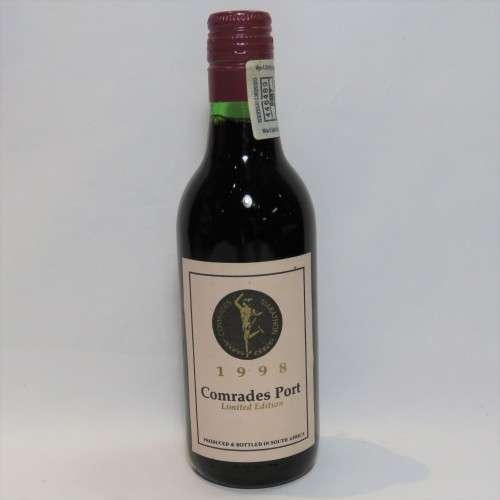 1998 Comrades Marathon Port limited edition wine bottle - Small