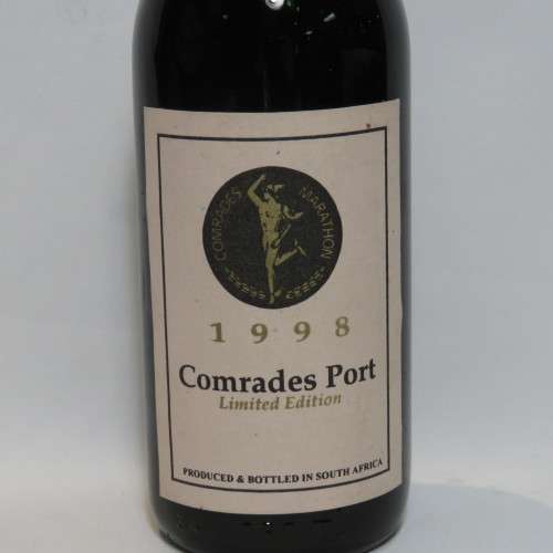 1998 Comrades Marathon Port limited edition wine bottle - Small