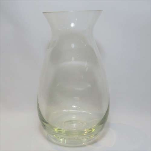 Vintage lead glass flower pot