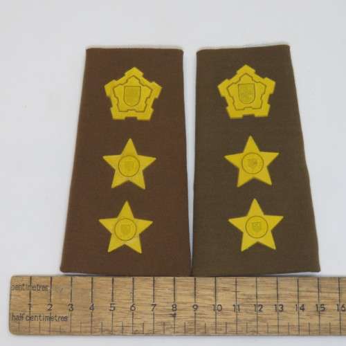 Pair of SADF Colonel rank epaulettes