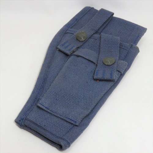 Blue Canvas Police gun holster