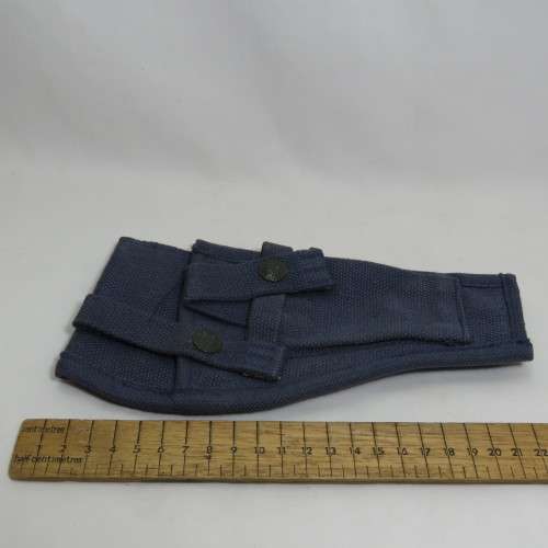 Blue Canvas Police gun holster