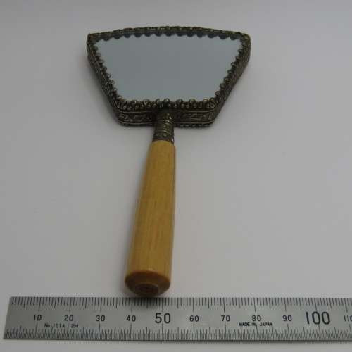 Vintage small hand mirror