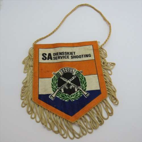SA Service shooting wall flag souvenir
